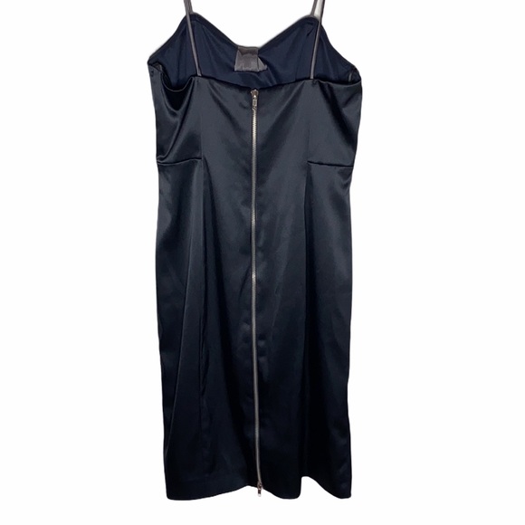 Night Way Collections satin bow cocktail dress size 4 - Picture 2 of 9